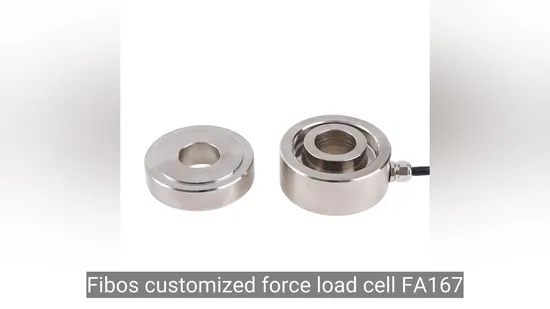 Ring Type Force Sensor 3t 5t Thru Hole Load Cell Button Cell