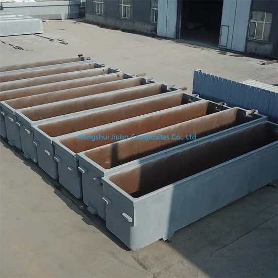 Best China Factory FRP Electrolytic Cell Electrowinning Cell Copper Electrowinning Plant 