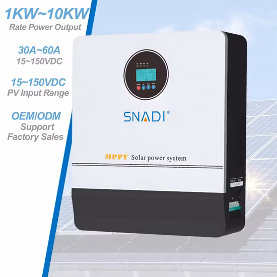 Hybrid Solar Power Inverter 3kw 4kw 5kw 6kw off