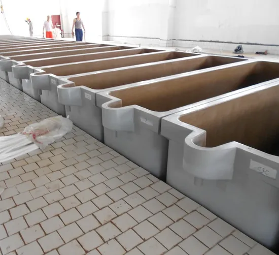 Electrolytic Cell for Copper Industrial FRP Electrolytic Cell 