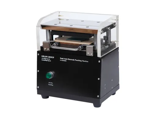 Lab Pouch Cell Electrode Punching Machine Desktop Max Feeding Size 110*140 