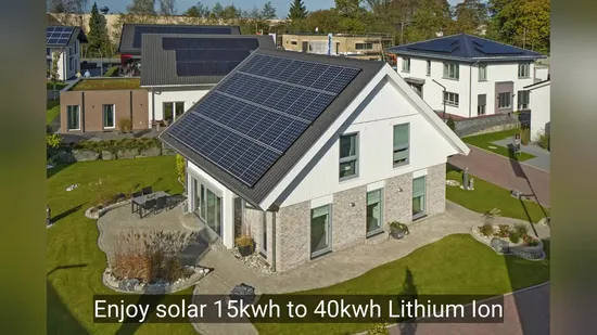 Enjoy Solar 15kwh to 40kwh Lithium Ion Battery for Solar Energy 