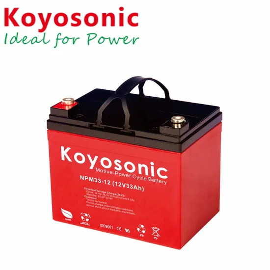 12V 33ah Battery for Power Tool/Electric Vehicles/Backup/Motive Purpose 